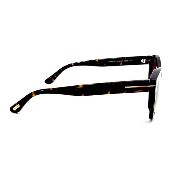 New, TOM FORD Lauren-02 Sunglasses TF614 52F Authentic - Picture 7 of 11